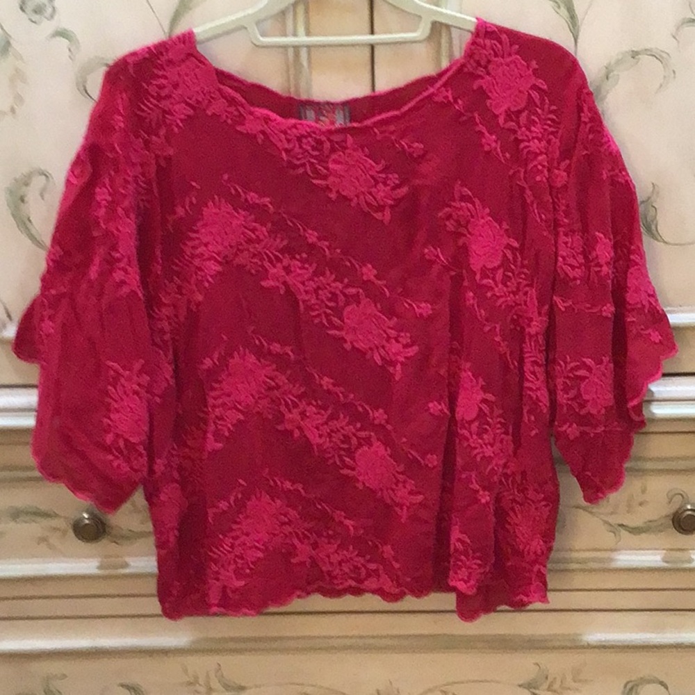 Johnny Was kimono sleeve blouse